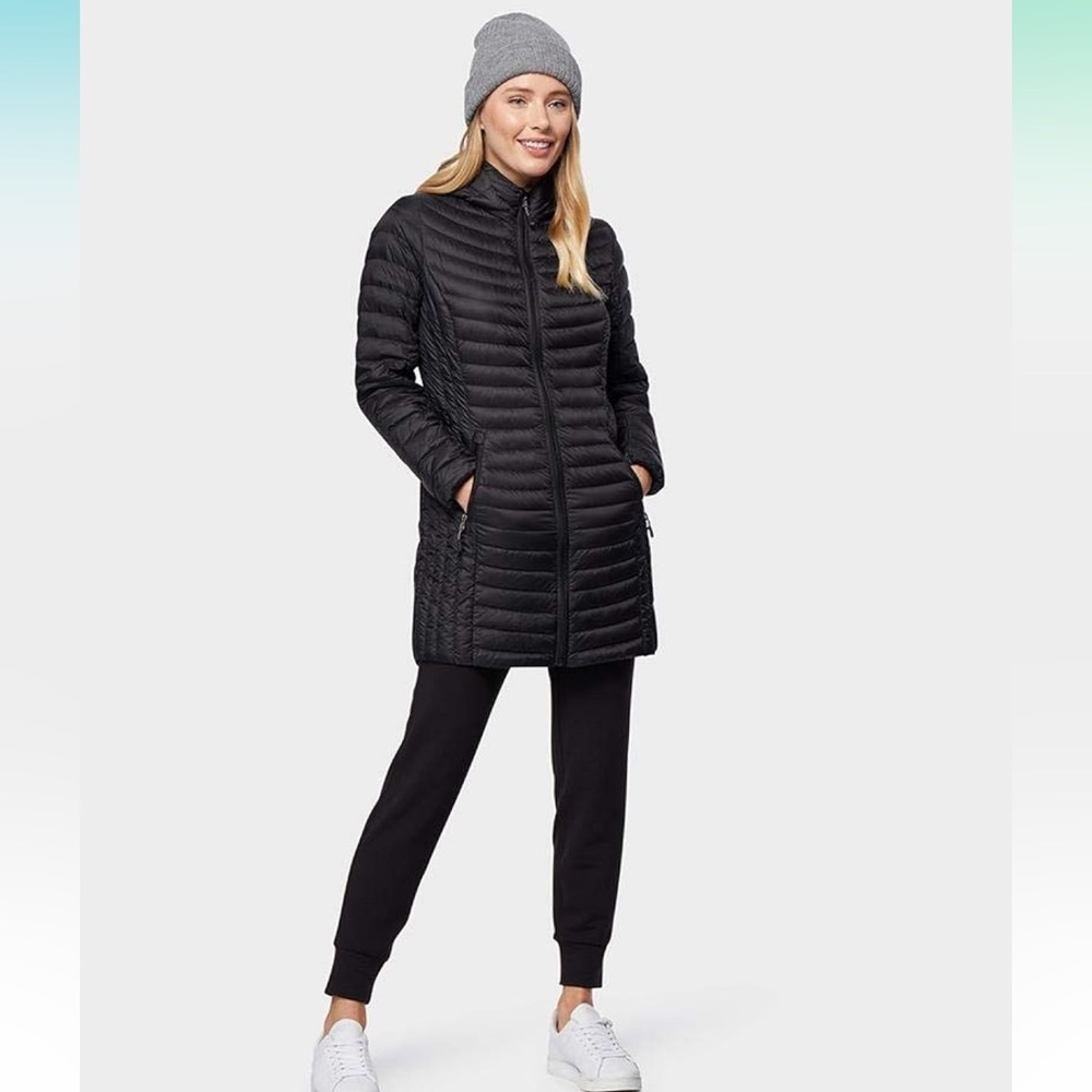 32 Degrees Black Puffer Jacket